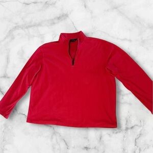 Men’s Lands End fleece quarter zip size XL